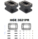 Volvo/OMC Penta 3” Spacer Block with mounting kit, Pair - HGE3621PR - HGE